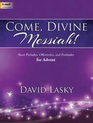 Come Divine Messiah! Organ sheet music cover Thumbnail